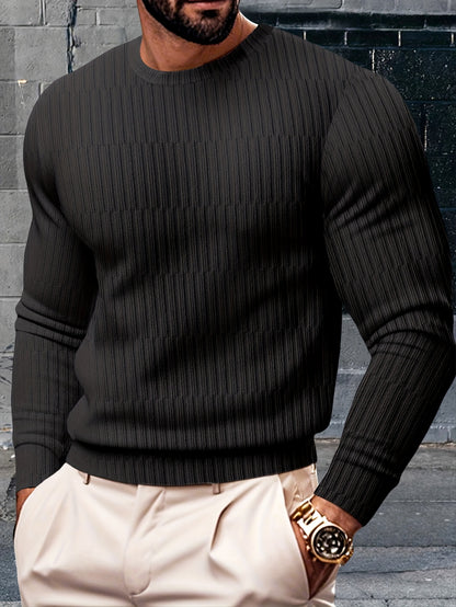 Heren Casual Crew Neck Sweatshirt