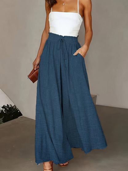 Wide leg Broek