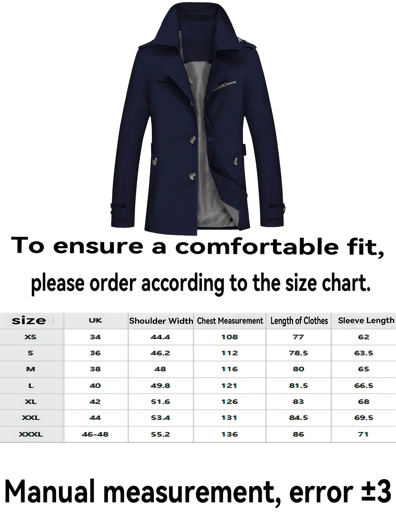 Unisex Classic Single-Breasted Trenchcoat - Tijdloos Olijfgroen