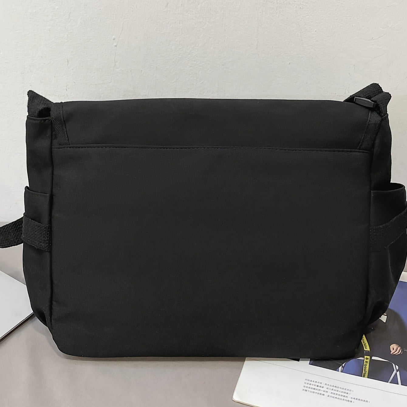 Nylon Messenger Sling Bag