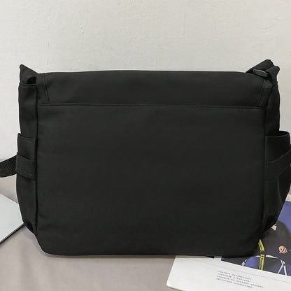 Nylon Messenger Sling Bag