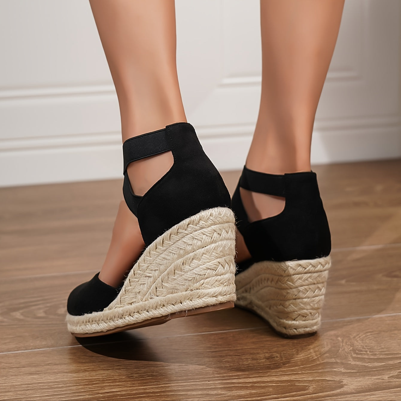 Dames Wedge Espadrilles - Zomerse Elegantie