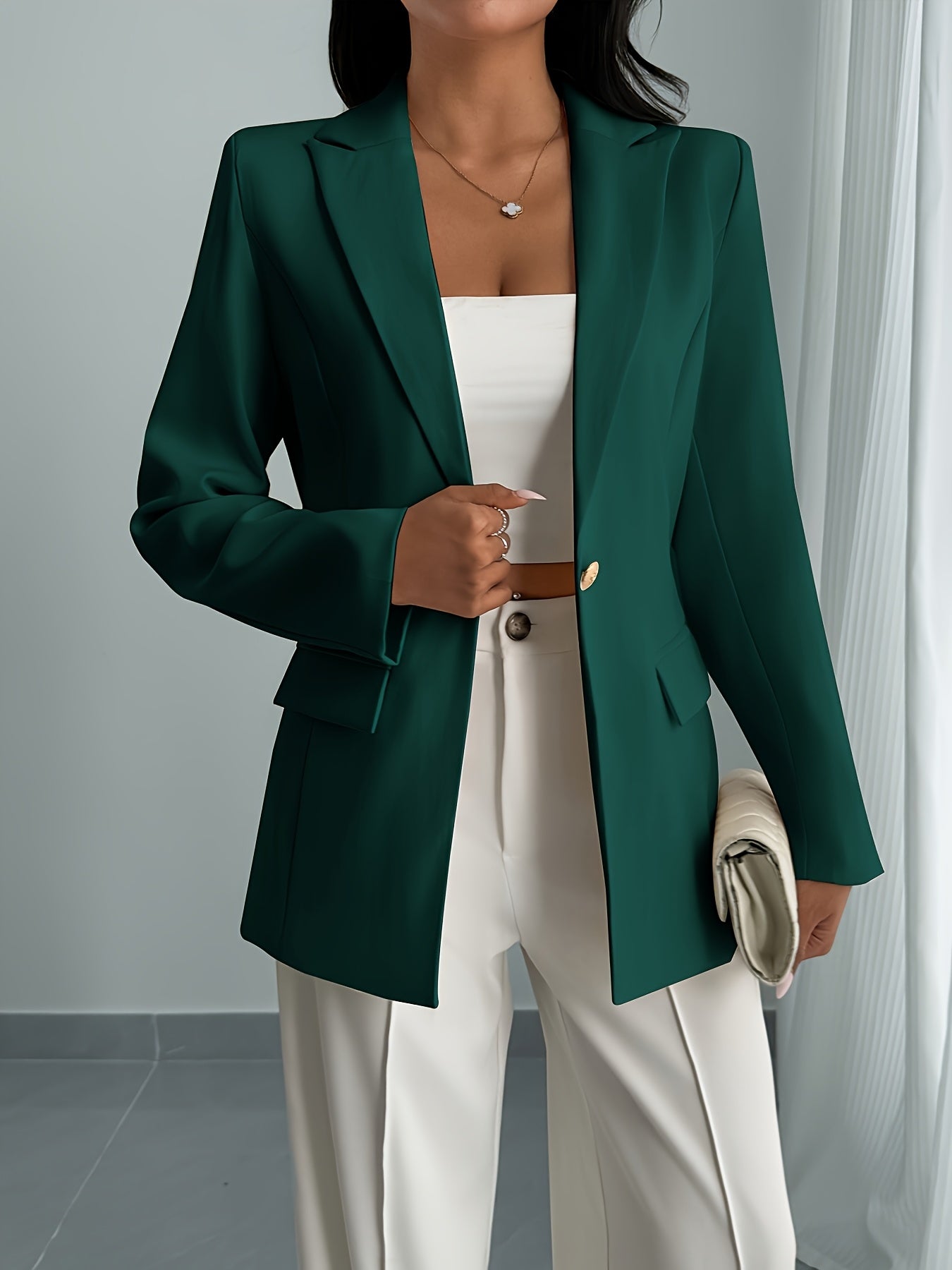 Beige Silhouette Damesblazer