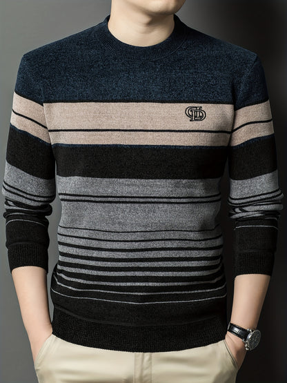 Winter Thermal Fleece-Lined Sweater