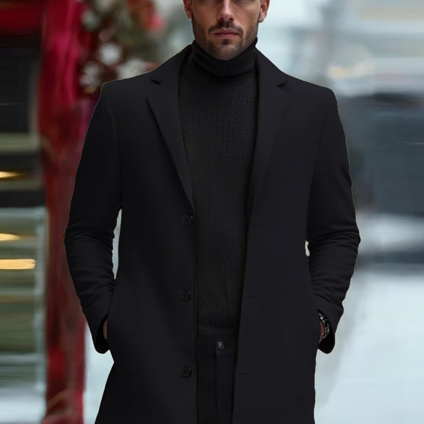 Heren Trenchcoat - Tijdloos Beige