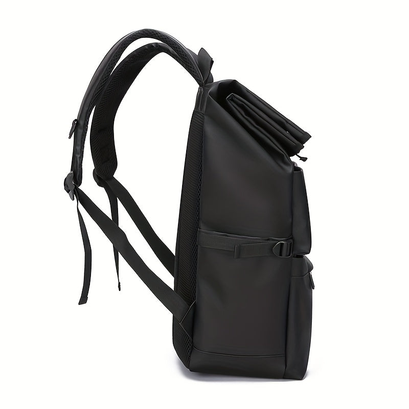 Zwarte Oxford Rugzak