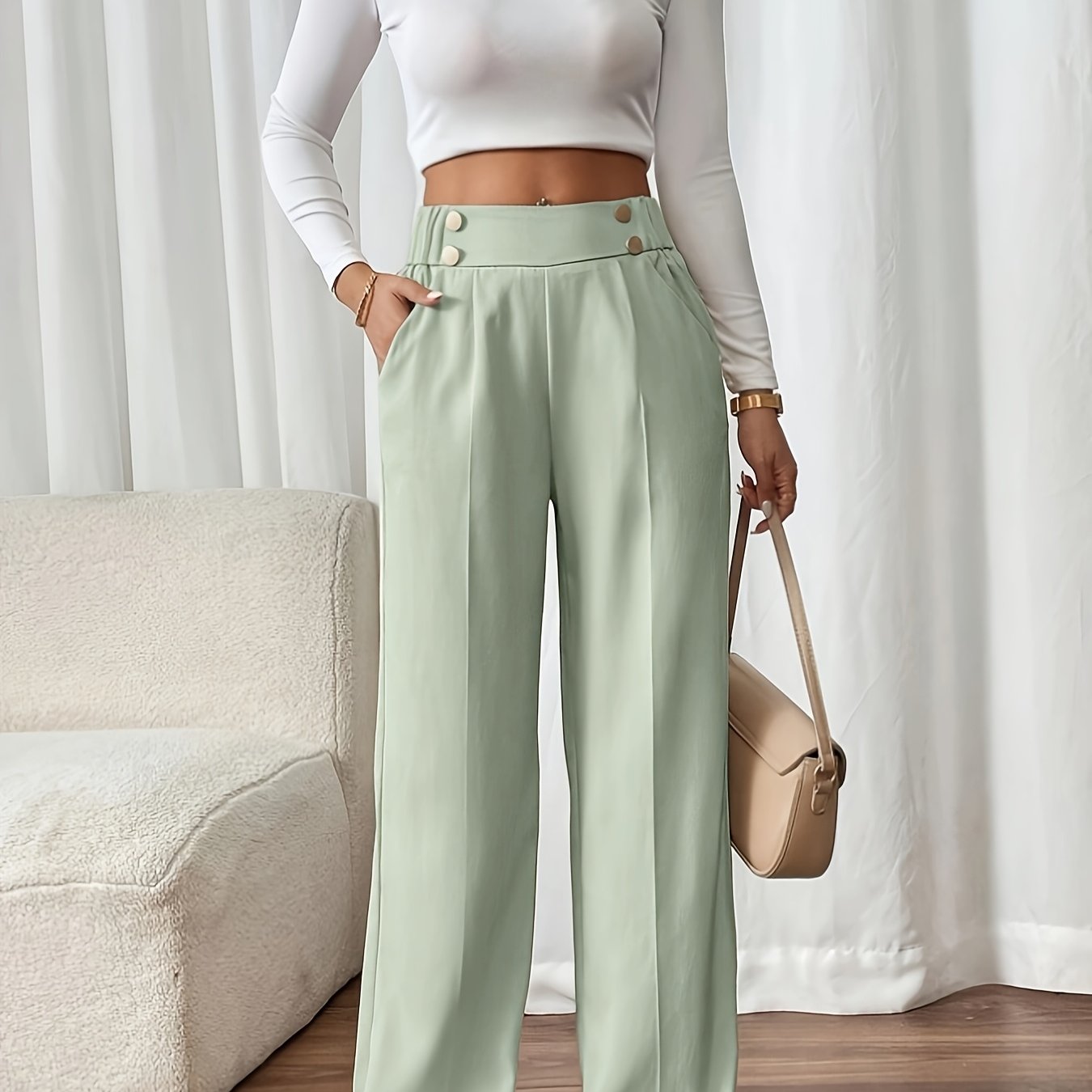 Dames Hoge Taille Broek