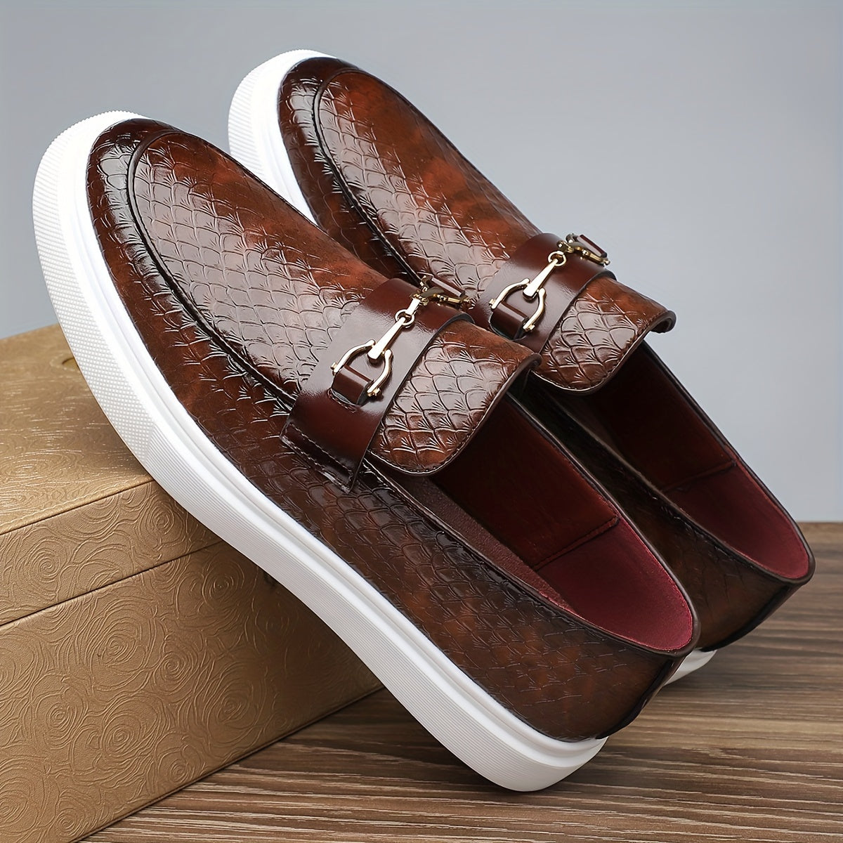 Heren Casual Low-Top Slip-On Schoenen - Tijdloos Zwart