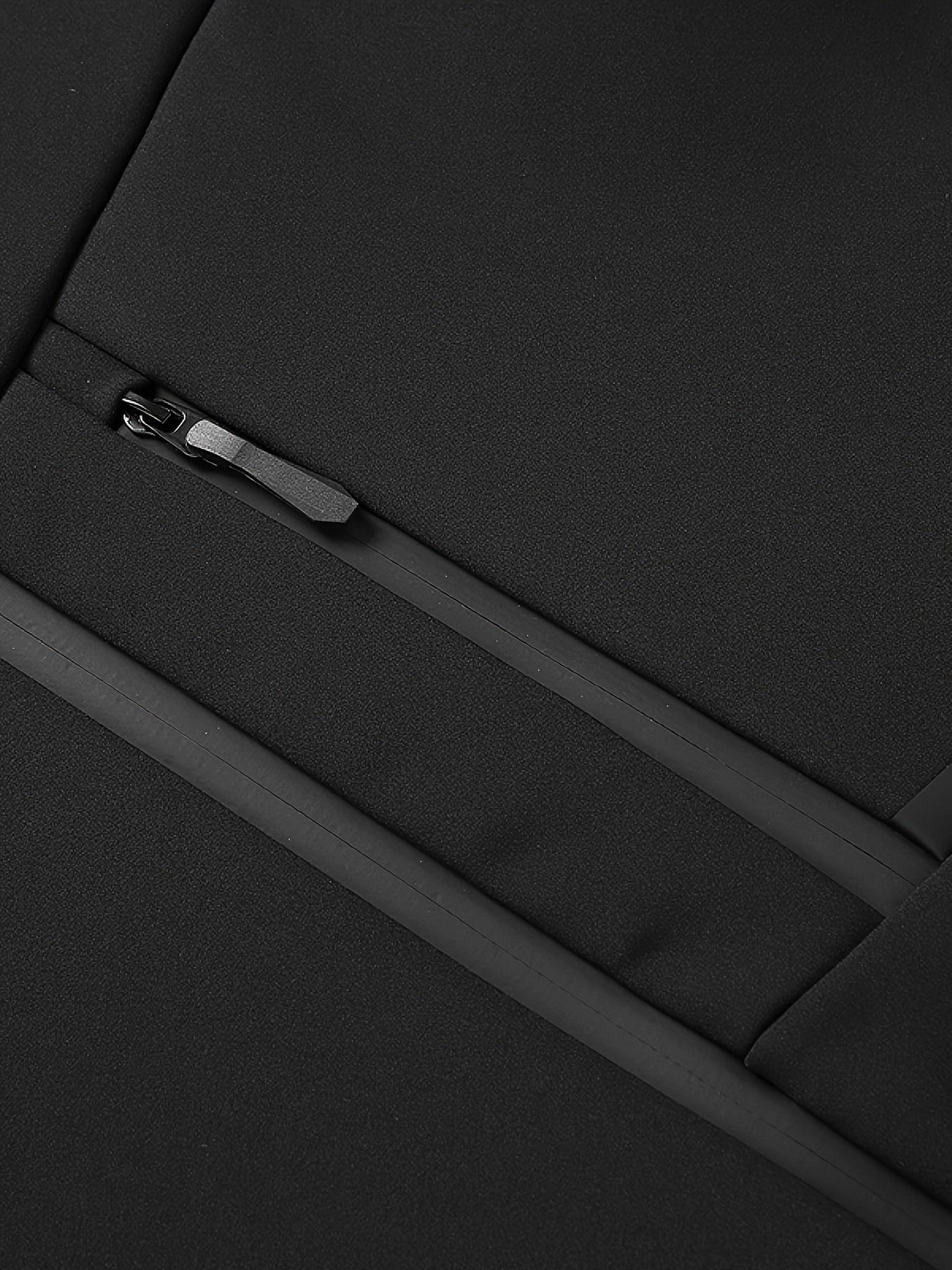 Heren Winddichte Fleece-Gevoerde Hoodie - Zwarte Outdoor Allure