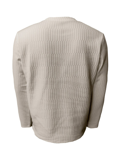 Heren Casual Crew Neck Sweatshirt