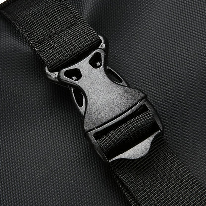 Zwarte Oxford Rugzak