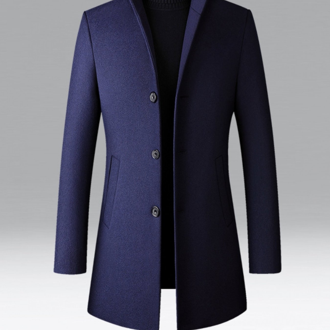 Heren Tweed Blazer - Bourgondische Raffinement