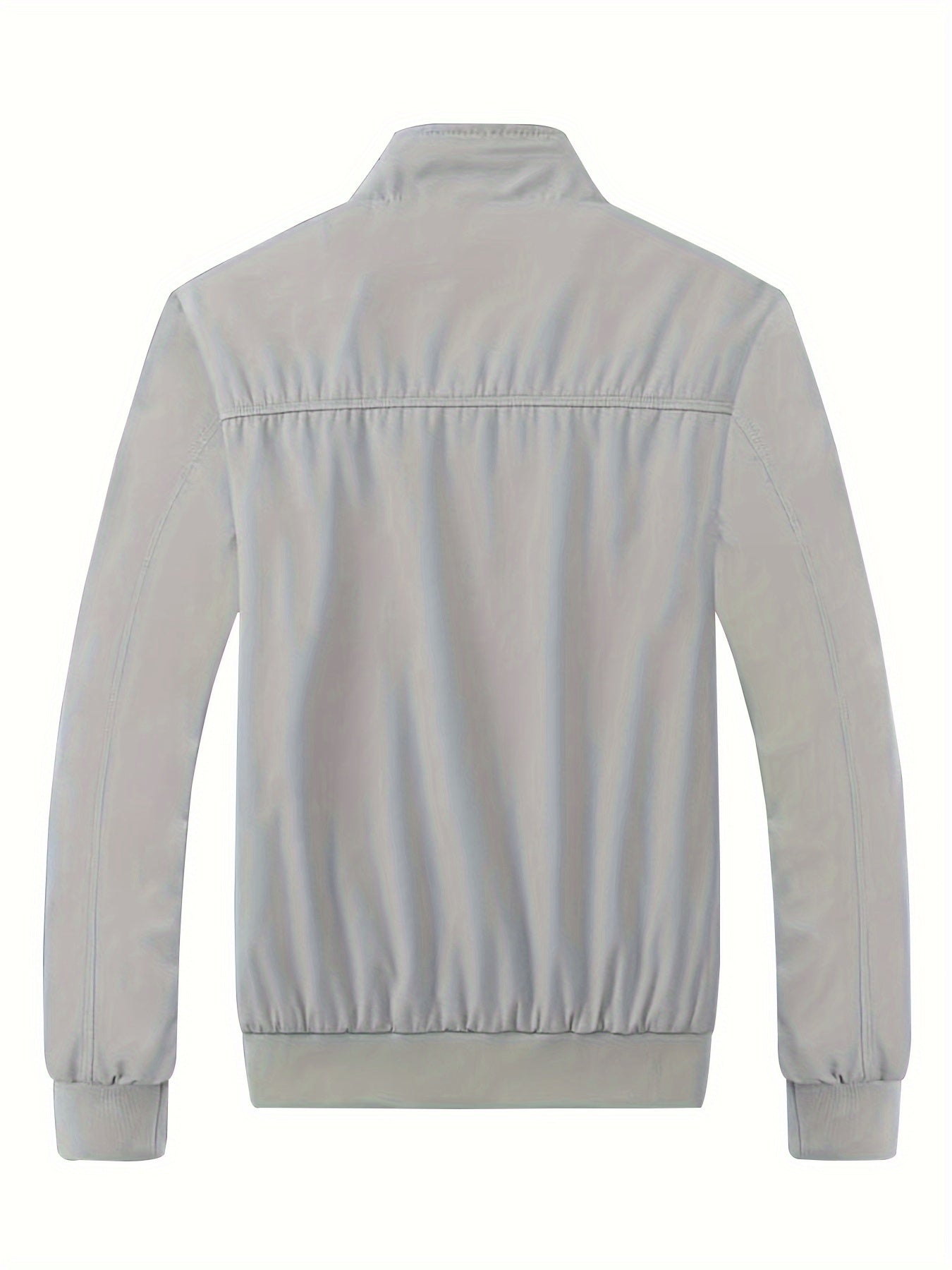 Heren Lichtgewicht Windbreaker - Urban Grijze Stijl