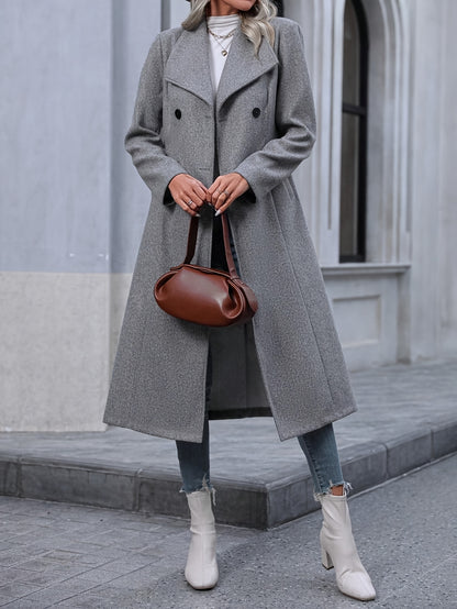 Grijze Dames Overjas