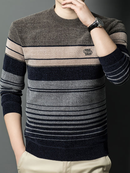 Winter Thermal Fleece-Lined Sweater