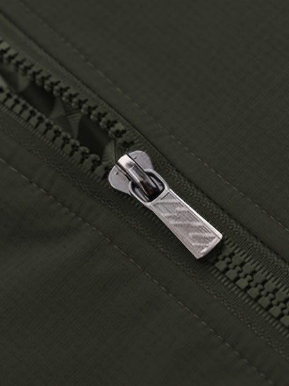 Heren Lichtgewicht Windbreaker - Urban Grijze Stijl