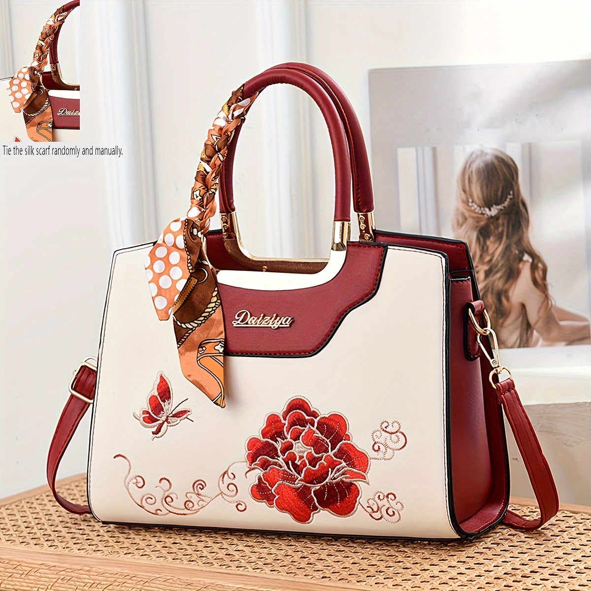 Etnische Geborduurde Dameshandtas