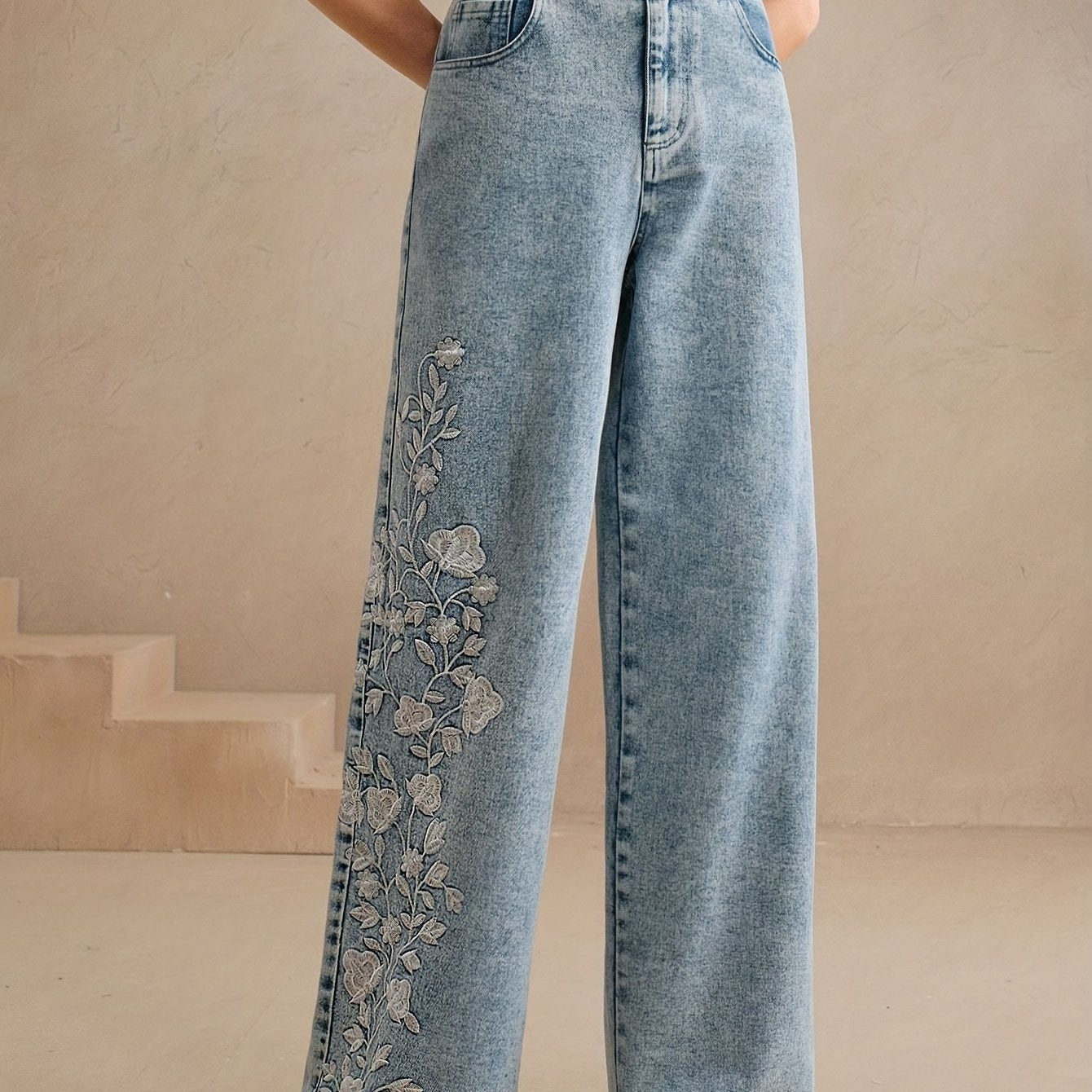 Stretch Denim Pantalon