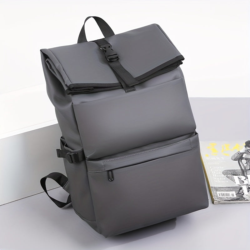 Zwarte Oxford Rugzak