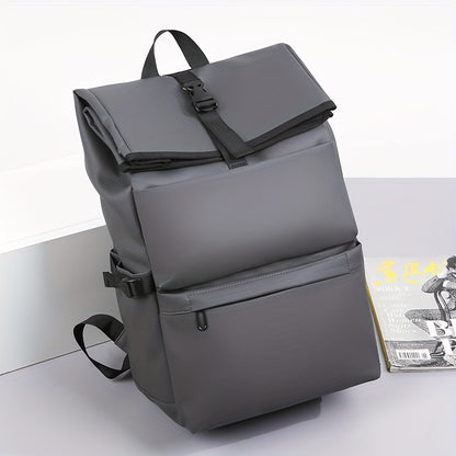 Zwarte Oxford Rugzak