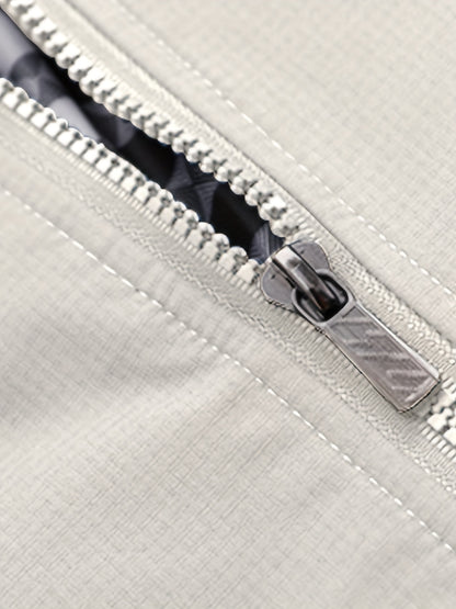 Heren Lichtgewicht Windbreaker - Urban Grijze Stijl