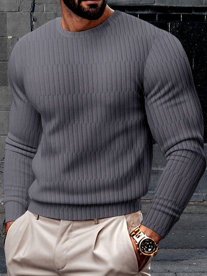 Heren Casual Crew Neck Sweatshirt