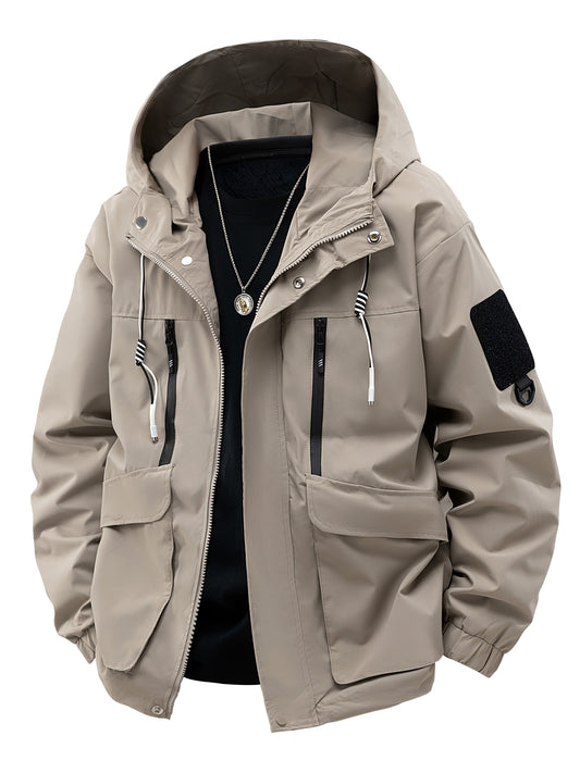 Heren Hooded Jacket - Urban Minimalist