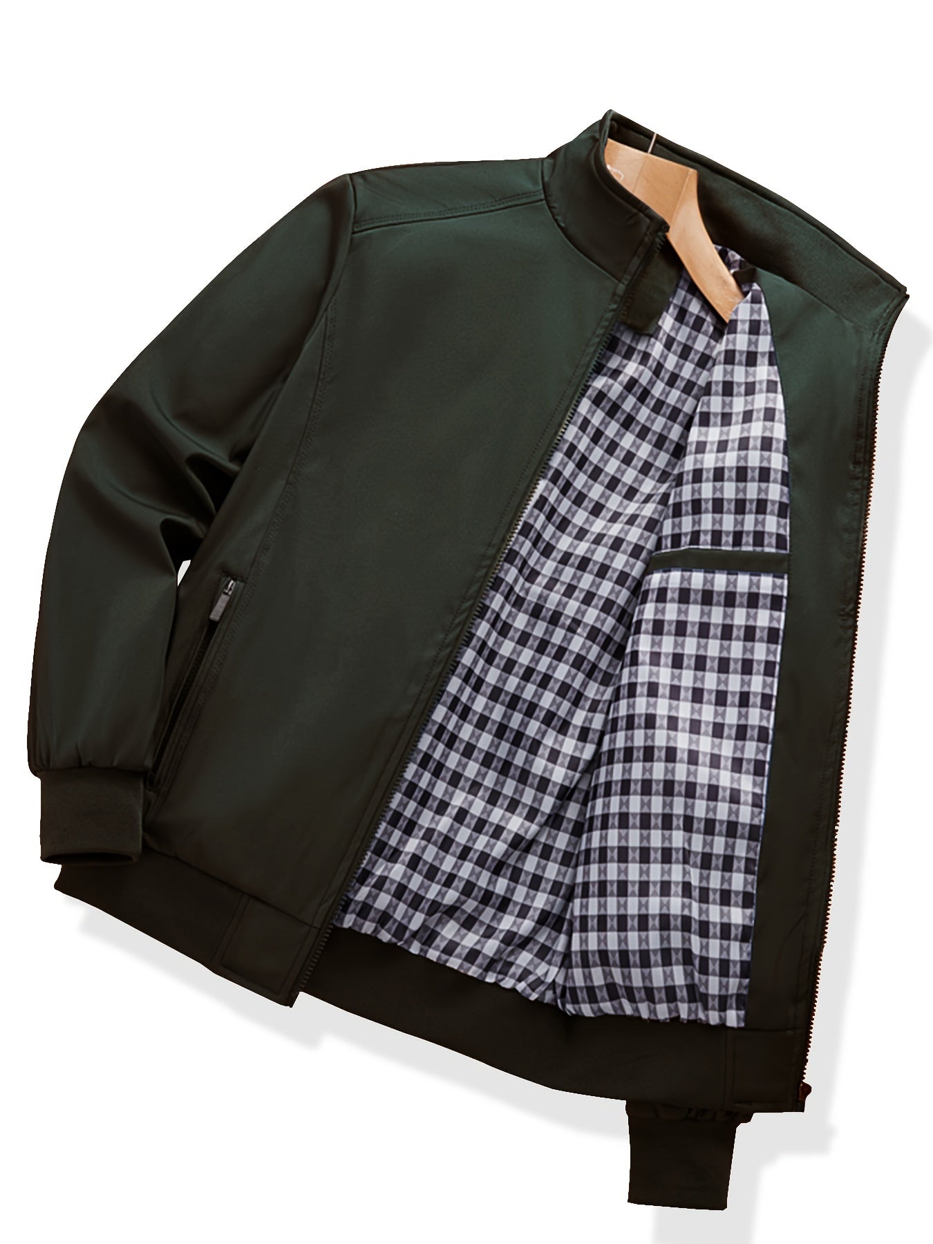 Heren Lichtgewicht Windbreaker - Urban Grijze Stijl