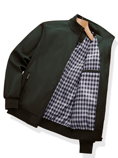 Heren Lichtgewicht Windbreaker - Urban Grijze Stijl