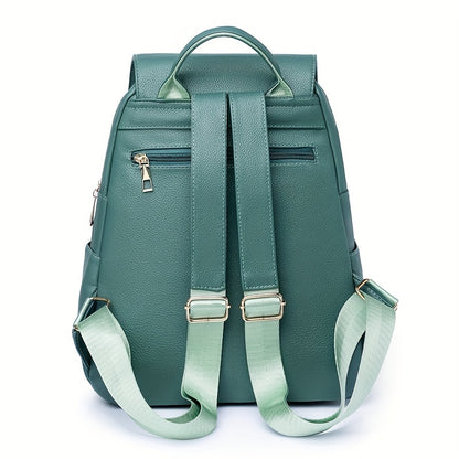 Groene PU Damesrugzak