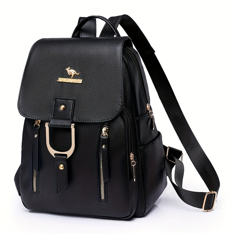 Groene PU Damesrugzak