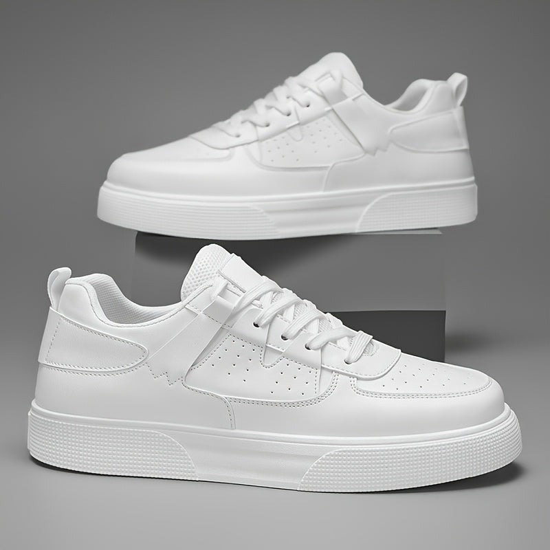 Heren Casual Sneakers - Zwart-Wit Urban Pulse