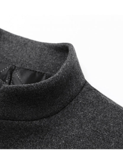 Heren Tweed Blazer - Bourgondische Raffinement