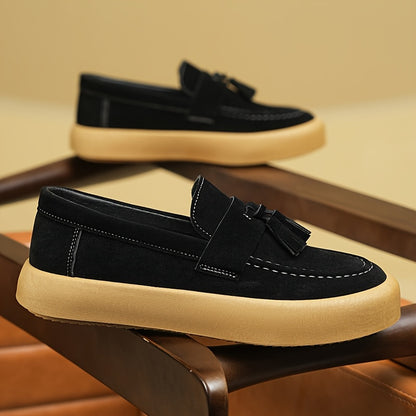 Slip-On Loafers - Zwarte Charme