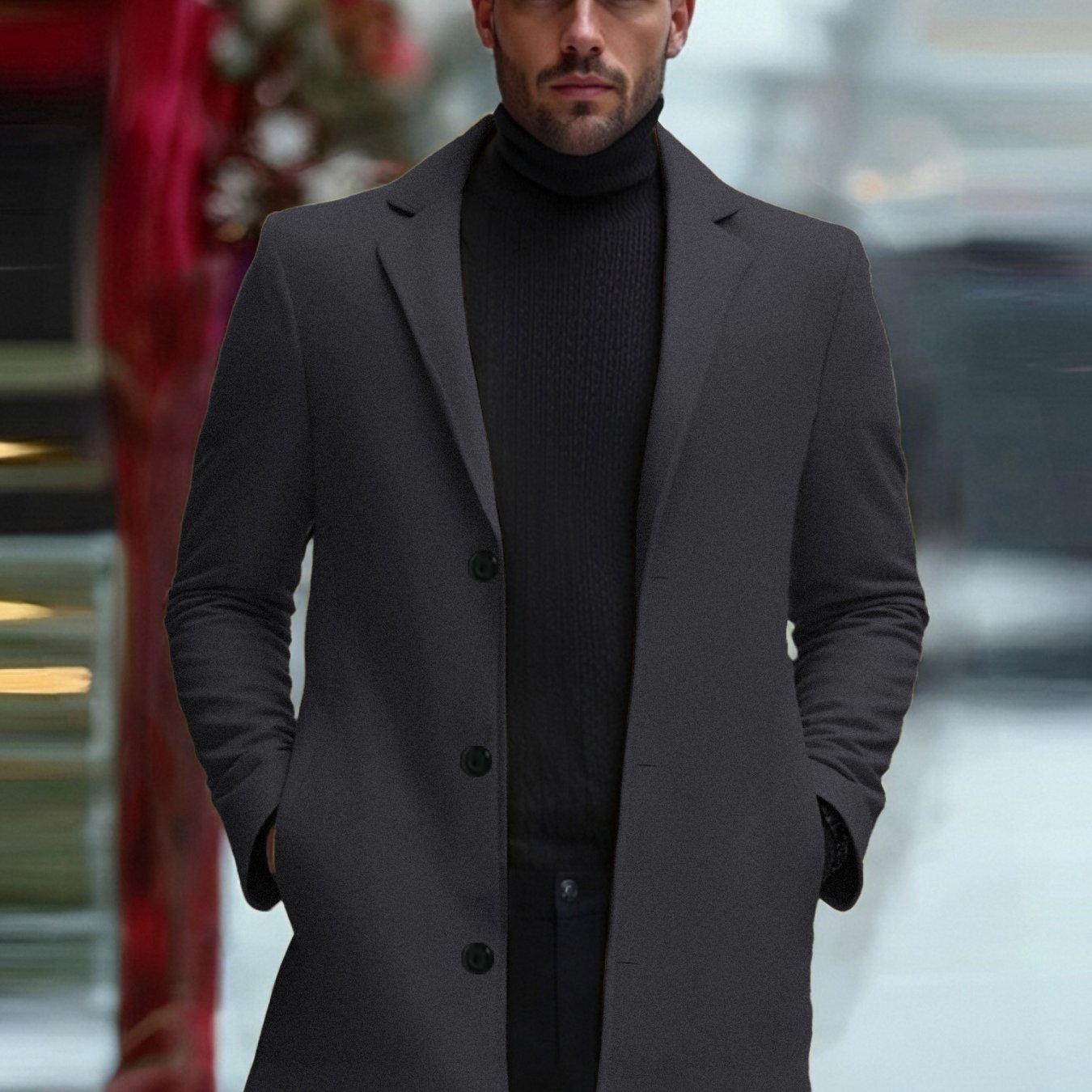 Heren Trenchcoat - Tijdloos Beige