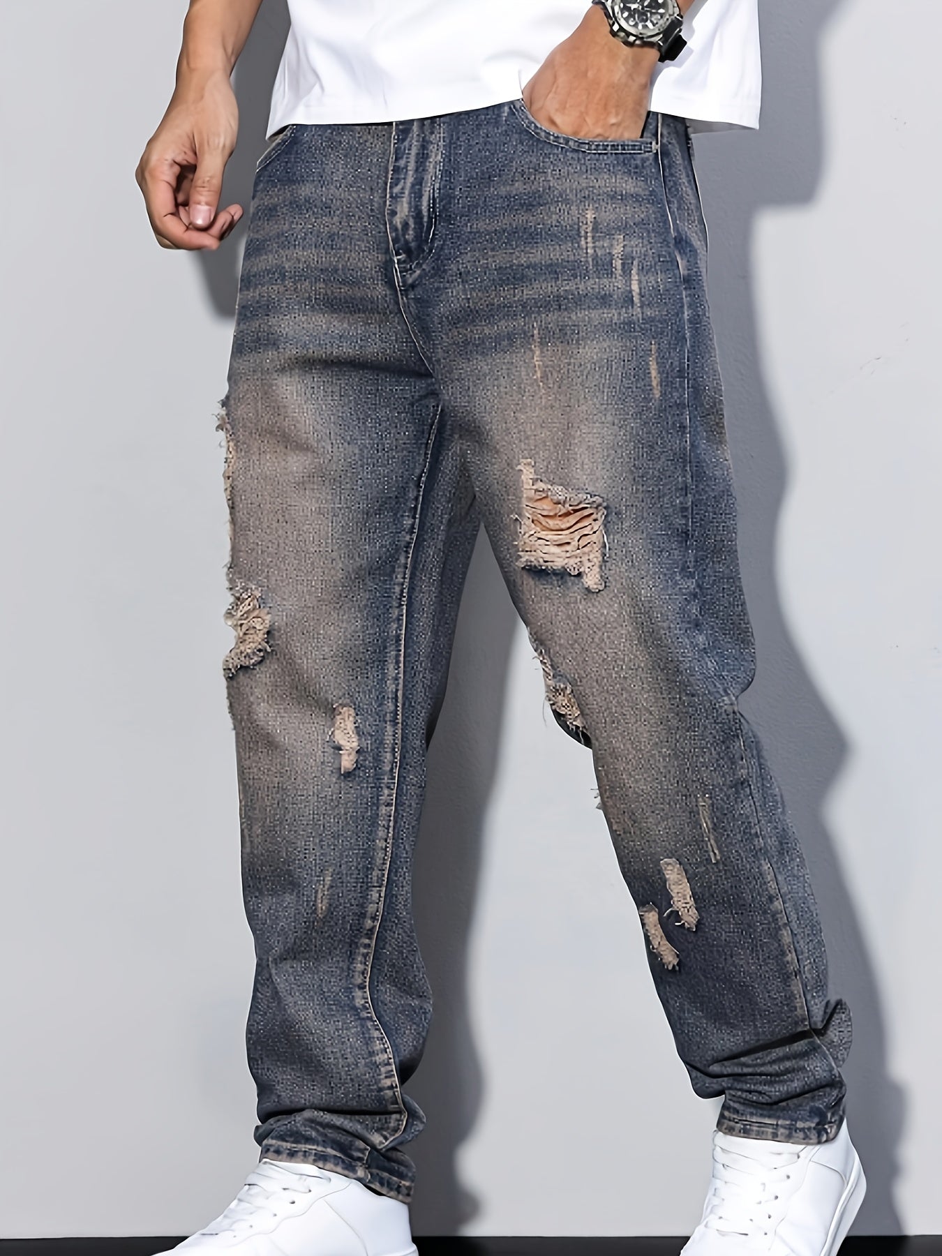 Heren High-End Harlan Jeans - Washed Edge