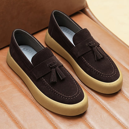 Slip-On Loafers - Zwarte Charme