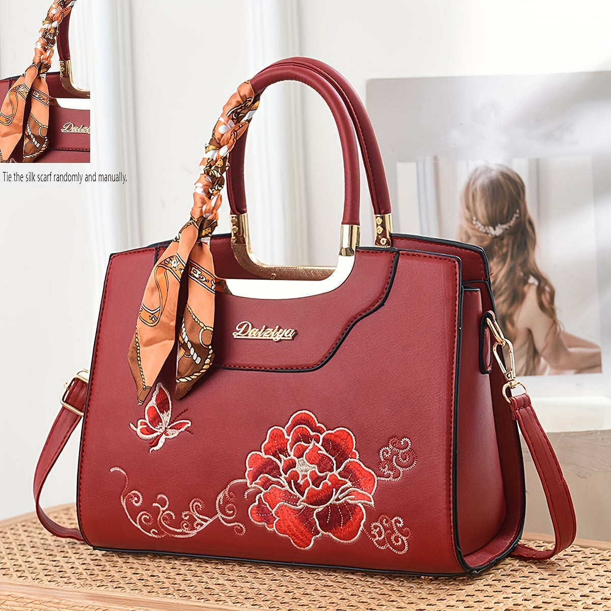 Etnische Geborduurde Dameshandtas