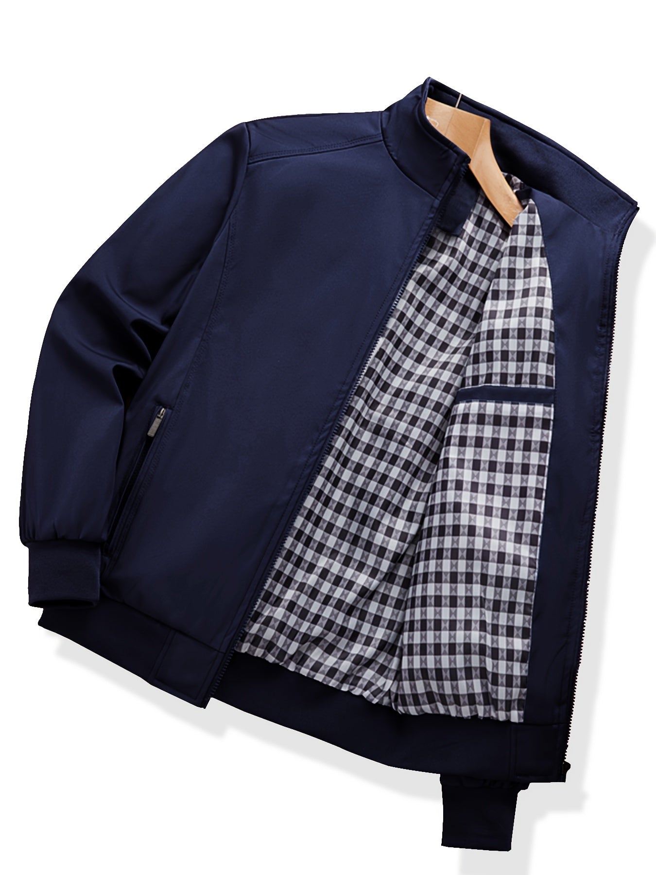 Heren Lichtgewicht Windbreaker - Urban Grijze Stijl