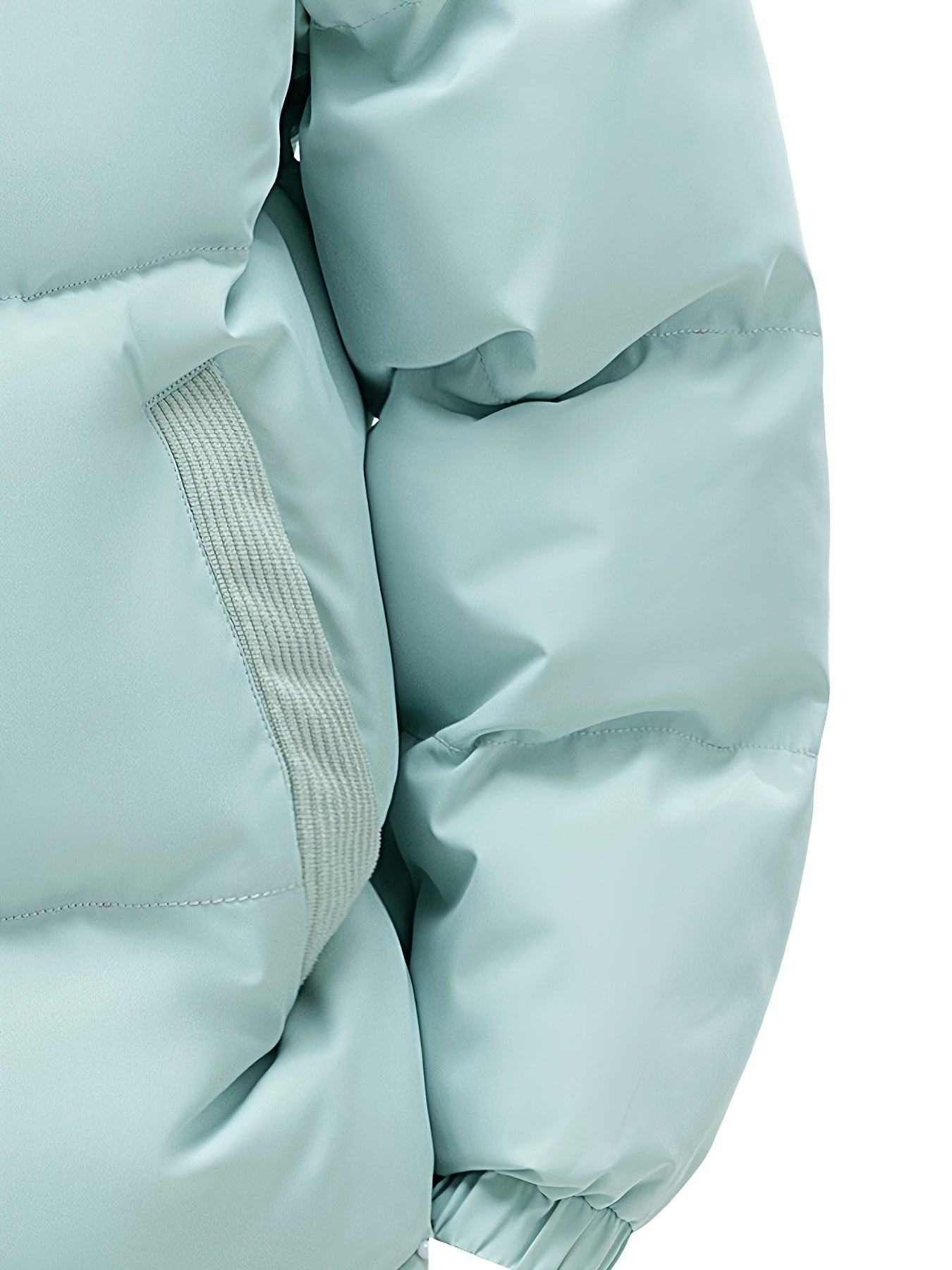 Heren Casual Hooded Winterjas - Urban Colorblock