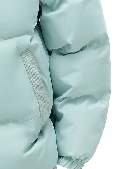 Heren Casual Hooded Winterjas - Urban Colorblock