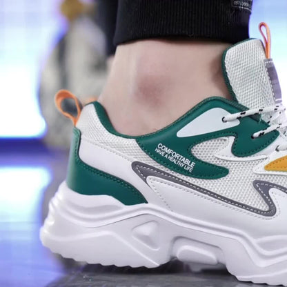 Casual Sneakers - Zwart-Wit Urban Vibe