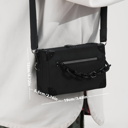 Stijlvolle Zwarte Crossbody Tas voor Heren