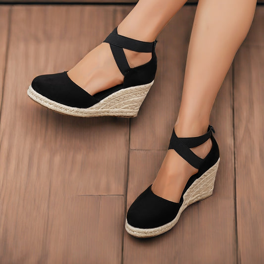 Dames Wedge Espadrilles - Zomerse Elegantie