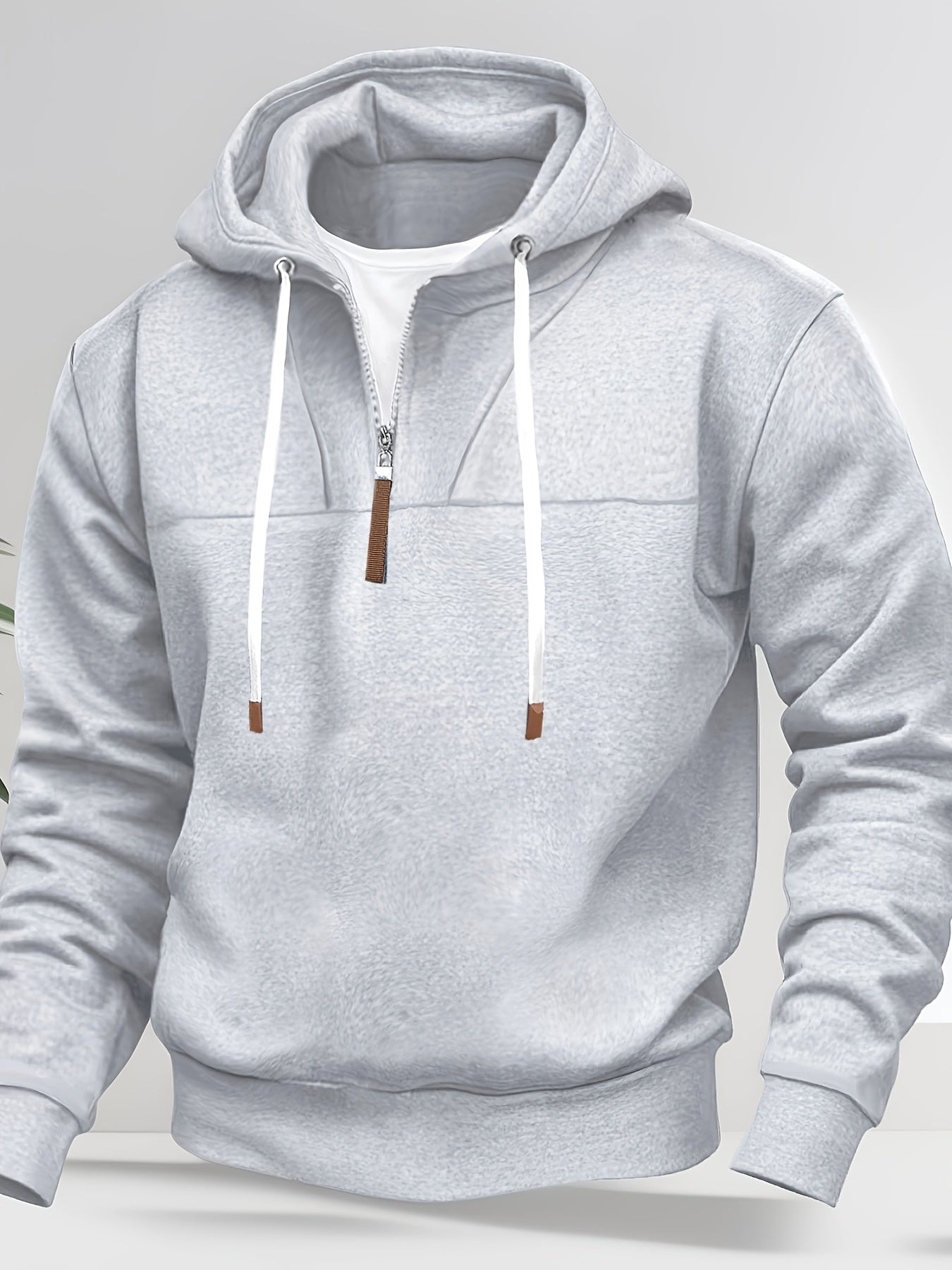 American Heavyweight Hoodie - Cozy Half-Zip