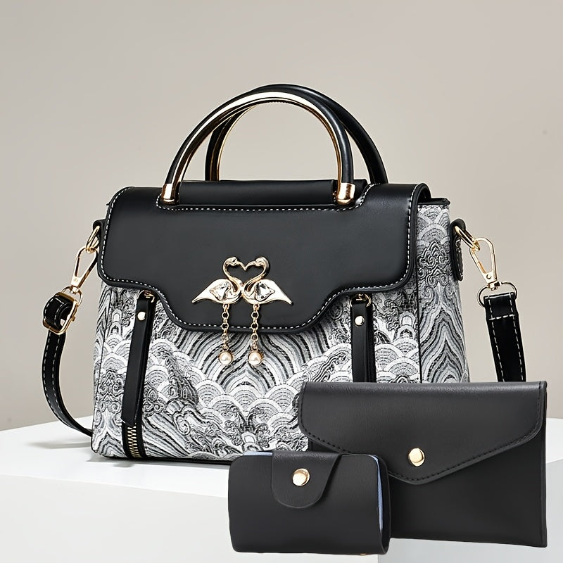 3-Delige Schoudertas Set