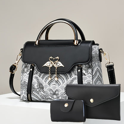 3-Delige Schoudertas Set